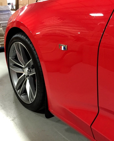 2016-2017 6th Generation Camaro Stealth Splash Guard Kit - Mud Flaps / Mud Guards