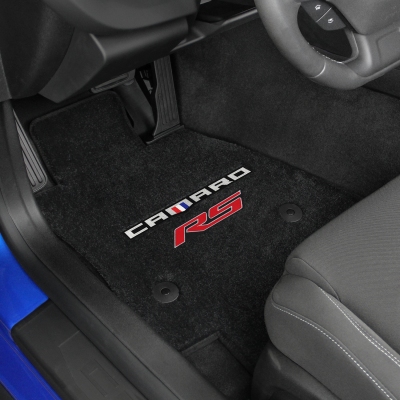 2016-2017 Camaro 6th Generation Lloyd Floor Mats CAMARO RS Logos