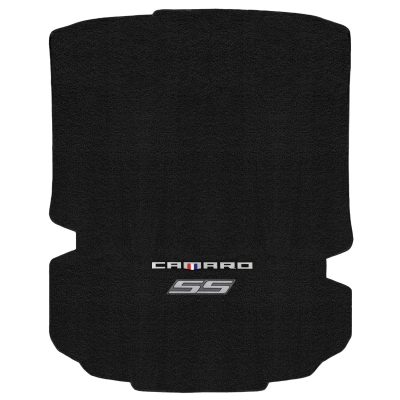 2016-2017 Camaro 6th Generation Lloyd Trunk Cargo Mat CAMARO SS Silver Logos