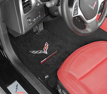 C7 Corvette Grand Sport Logo Embroidered Ultimats By Lloyd Floor