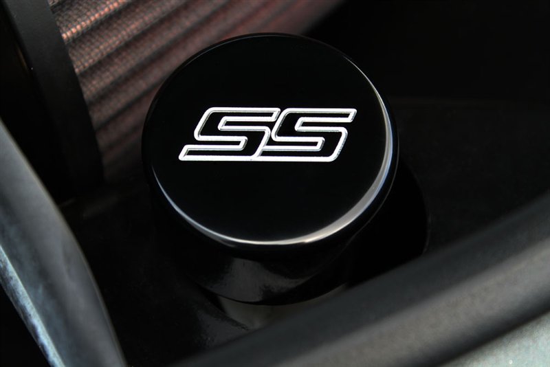 2016-2017 Camaro Billet Washerfluid Cover With SS Logo