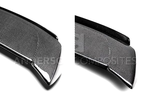 2016-2017 Camaro Carbon Fiber Rear Spoiler With Adjustable Wicker Bill