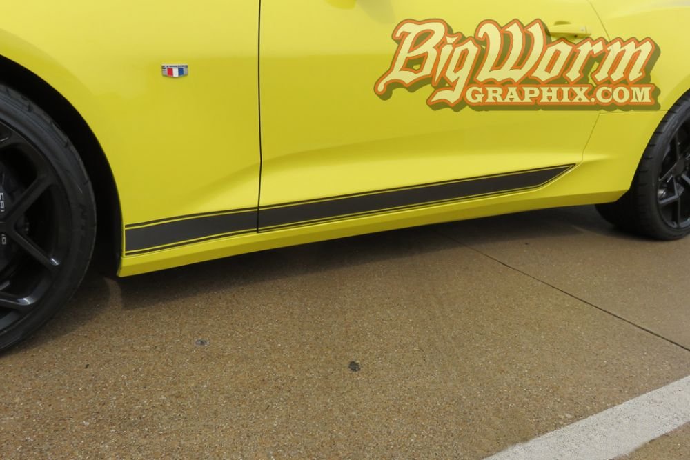 2016-2023 Camaro Pinstripe Rocker Stripe
