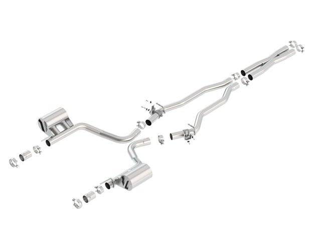 2016-2018 Dodge Challenger Borla ATAK Cat Back Exhaust 2016-2018 Dodge Challenger Borla ATAK Cat Back Exhaust