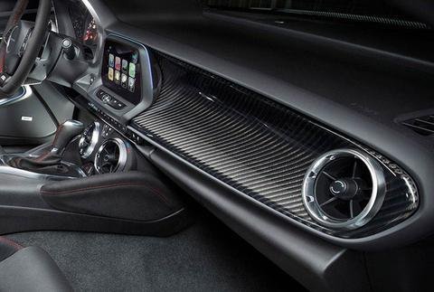 2016-2018 Camaro Carbon Fiber Passenger Dash Insert