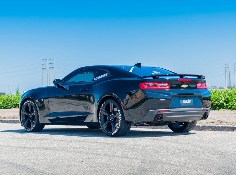 2016-2018 Camaro SS Borla S-Type Cat-Back Exhaust W/ Single Carbon Fiber Tips 140689CF 2016-2018 Camaro SS Borla S-Type Cat-Back Exhaust W/ Single Carbon Fiber Tips 140689CF