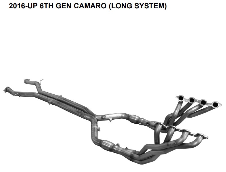 2016-2018 Chevy Camaro SS American Racing Headers Long System