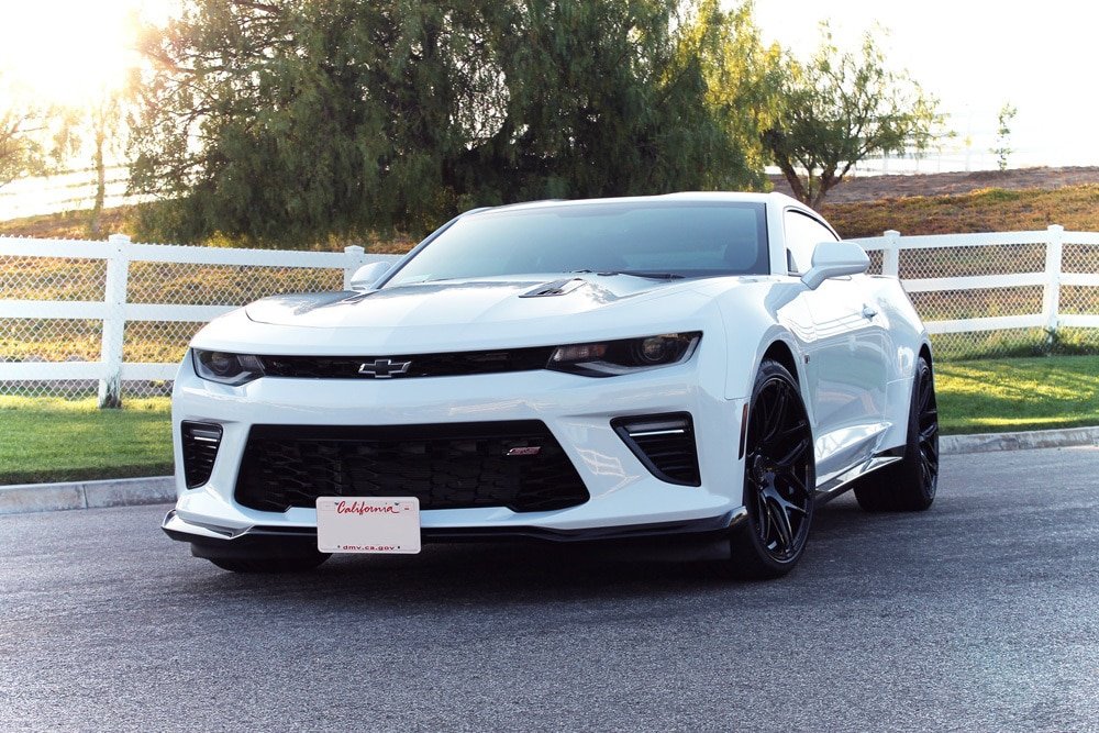 2016-2023 Camaro with Factory Ground Effects STO N SHO Removable Front License Plate Bracket