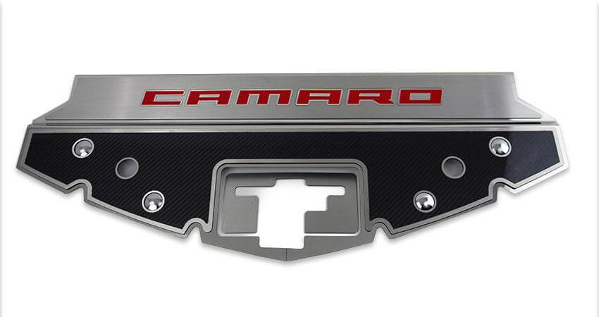 2016-2020 6th Generation Camaro Carbon Fiber Front Header Plate Camaro Style