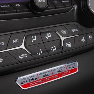 2014-2017 C7 Corvette Interior Trim Badge 455 HP