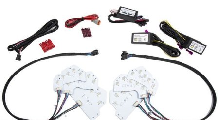 2018-2019 Ford Mustang Multicolor RGBW DRL LED Boards