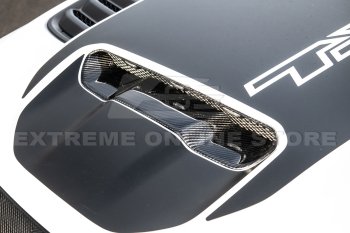 2019-2024 Ram 1500 TRX Carbon Fiber Front Air Intake Hood Scoop