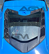 2020-2022 C8 Corvette AGM Carbon Fiber Engine Hatch Vents