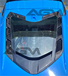 2020-2025 C8 Corvette AGM Carbon Fiber Engine Hatch Vents