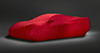 2020-2024 C8 Corvette Premium Indoor Car Cover in Red W/ Stingray Logo