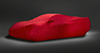 2020-2025 C8 Corvette Premium Indoor Car Cover in Red W/ Stingray Logo