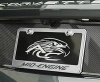 2020-2024 C8 Corvette Stainless License Plate Frame Mid-Engine Script