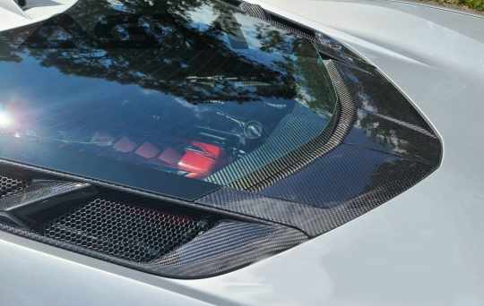 2020-2023 C8 Corvette AGM Carbon Fiber Lower Window Trim
