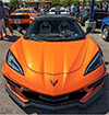 2020-2025 C8 Corvette AGM Visible Carbon Fiber 5VM Style Front Splitter