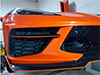 2020-2024 C8 Corvette Atomic 6 Carbon Front Grill Air Intake Trim
