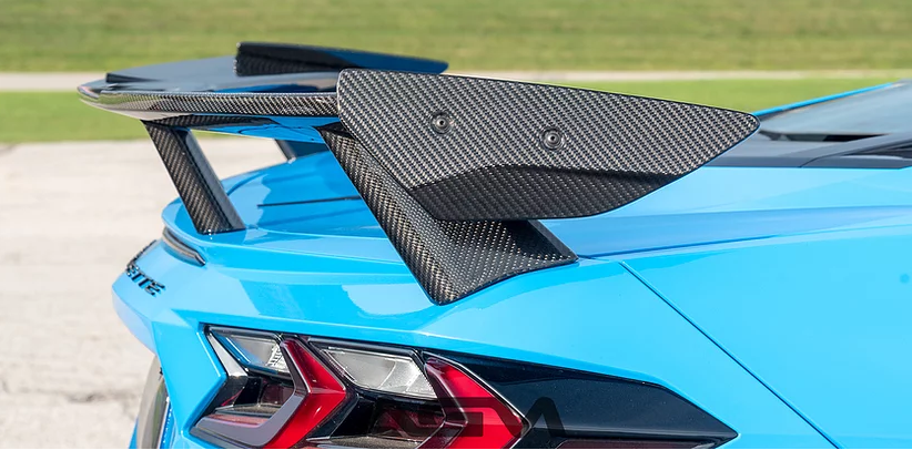 2020-2022 C8 Corvette Carbon Fiber Winglets From AGM