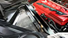2020-2025 C8 Corvette Coupe Perforated Header Guard Cover Kit W/ Rear Crossmember Covers - Choose Finish 