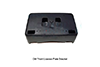 2020-2025 C8 Corvette GM Front License Plate Bracket - Unpainted Black ABS