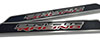 2020-2022 C8 Corvette Racing Style Replacement Door Sill Inserts 2pc - Carbon Fiber/Stainless