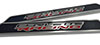2020-2025 C8 Corvette Racing Style Replacement Door Sill Inserts 2pc - Carbon Fiber/Stainless