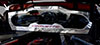 2020-2022 C8 Corvette Rear Window Frame Corvette Style - Stainless Steel - Choose Color
