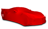 2020-2023 C8 Corvette SR1 Performance Ultraguard Stretch Satin Indoor Car Cover - Red