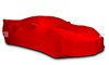 2020-2025 C8 Corvette SR1 Performance Ultraguard Stretch Satin Indoor Car Cover - Red