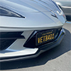 2020-2024 C8 Corvette ZL1 Addons License Plate Holder Kit
