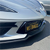 2020-2025 C8 Corvette ZL1 Addons License Plate Holder Kit