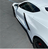 2020-2024 C8 Corvette ZL1 Addons Side Skirt Extensions