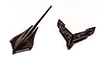 2020-2025 C8 Corvette AGM Carbon Fiber Front and Rear Emblems