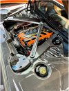 2020-2024 C8 Corvette AGM Engine Bay Carbon Fiber Alpha X-Brace