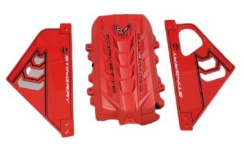 2020-2023 C8 Corvette Three Piece Engine Cover Set