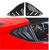2020-2025 C8 Corvette Carbon Fiber Side Window Louvers