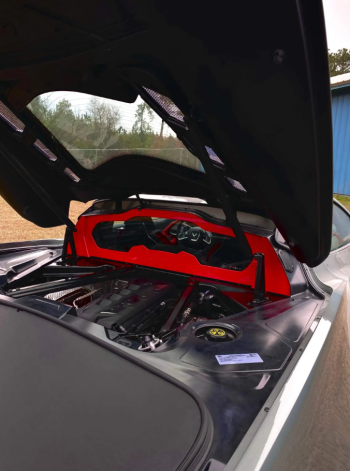2020-2023 C8 Corvette Coupe Rear Engine/Cockpit Window Trim
