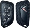 2020-2024 C8 Corvette Key Fob Shell Case Carbon Fiber 7 Buttons