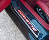 2020-2024 C8 Corvette Replacement Door Sills W/LED Lights and CORVETTE Word
