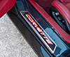 2020-2025 C8 Corvette Replacement Door Sills W/LED Lights and CORVETTE Word