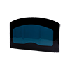 2020-2025 C8 Corvette Transparent Roof Panel Complete w/Cloth Trim
