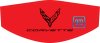 2020-2024 C8 Corvette Trunk Cover Black CORVETTE + Flags Logos