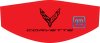 2020-2025 C8 Corvette Trunk Cover Black CORVETTE + Flags Logos