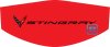 2020-2025 C8 Corvette Trunk Cover Black Stingray + Flags Logos