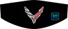 2020-2025 C8 Corvette Trunk Cover Galvano 70th Anniversary Flag Logo
