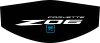 2020-2024 C8 Corvette Z06 Trunk Cover White Z06 + CORVETTE Logo