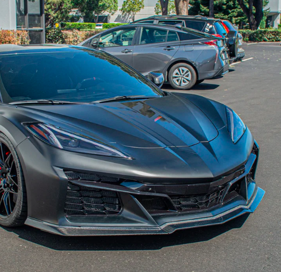 2020-2024 C8 Corvette Z06 Carbon Fiber Stage 3 Front Splitter 2020-2024 C8 Corvette Z06 Carbon Fiber Stage 3 Front Splitter